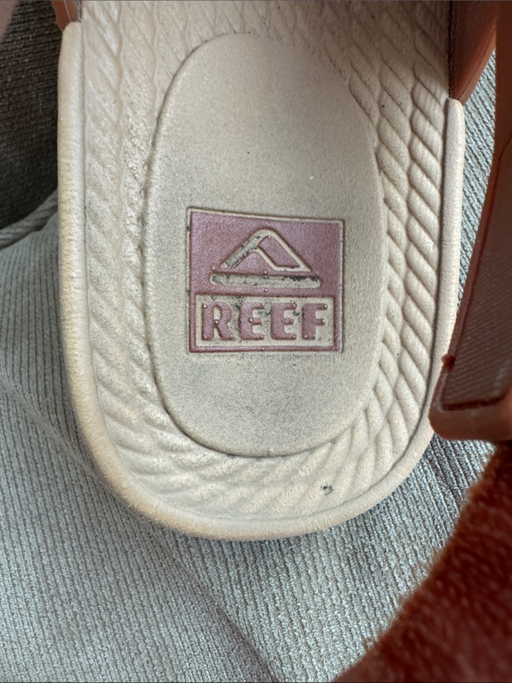 Reef Women's Rust/Brown Double-Strap Slingback Sandals - Picture 3 of 5